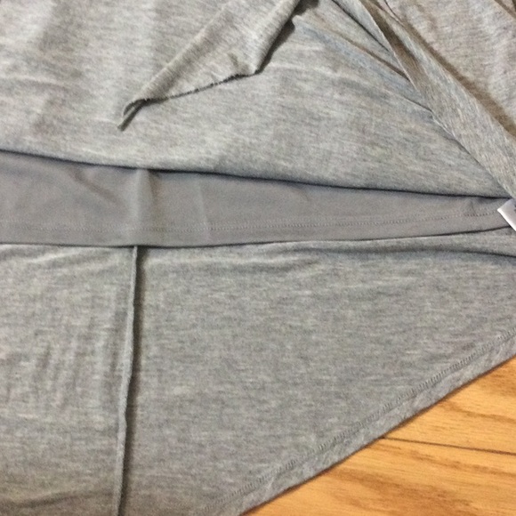 L Krazy Kat gray overlay knit dress - Picture 9 of 15